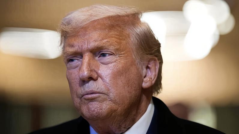 Donald Trump in Davos, Switzerland, on Wednesday.