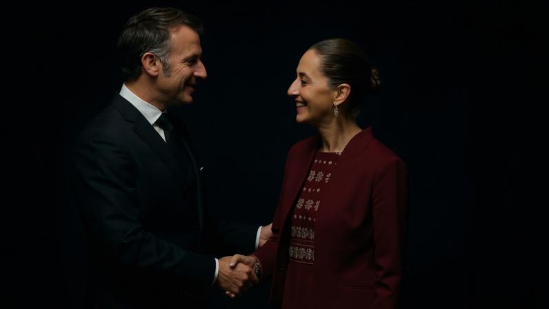 Presidents Emmanuel Macron and Claudia Sheinbaum announced the loans in November
