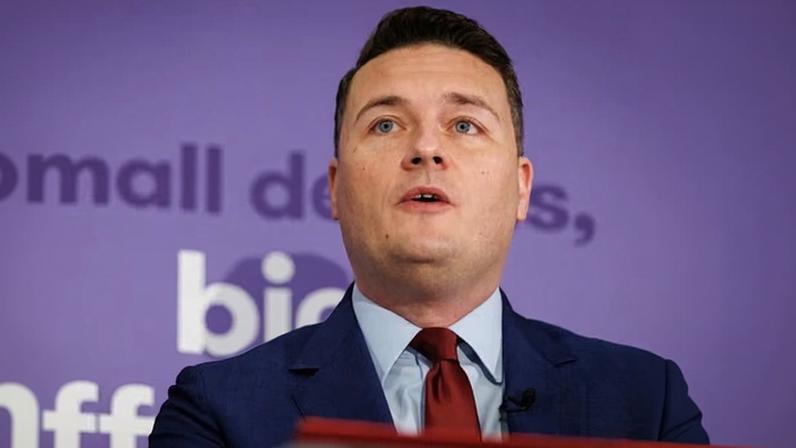 ‘If we tell the public that we can’t make anything work, then why on earth would they vote to keep us in charge?’ Streeting said at the Institute for Government.