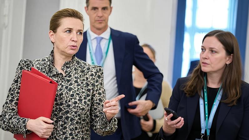 Mette Frederiksen made the comments after Trump said a ‘framework of a future deal’ had been found.