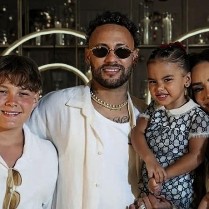 Vestido da filha de Neymar para réveillon rouba a cena
