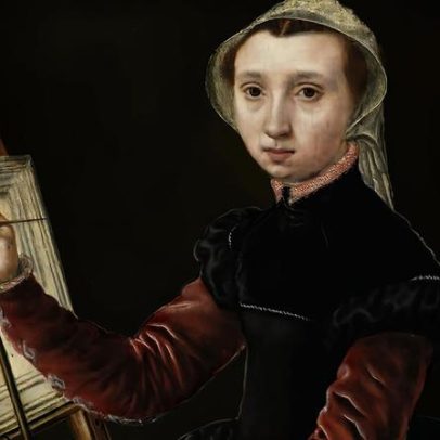 Primeira pintura a óleo de artista em atividade em exposição de Velhos Mestres