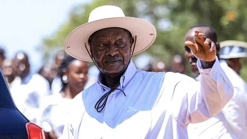 Museveni, 81, has been the president of the country for 40 years, making him the third-longest-serving non-royal national leader in the world.