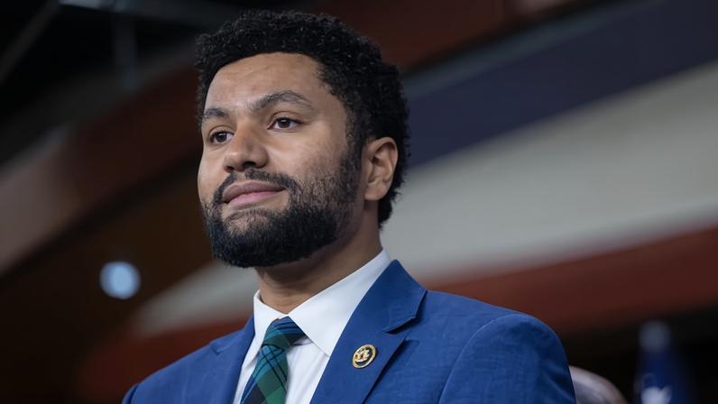 Maxwell Alejandro Frost at a press conference in Washington earlier this month.