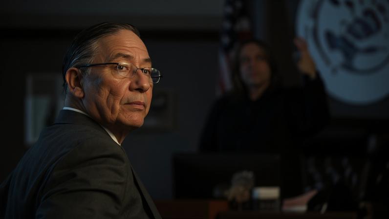 Nathan Chasing Horse in court in Las Vegas this week.