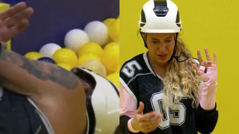 ‘Acabou de falar...': antes de convulsão de Henri Castelli no 'BBB 26', Sarah Andrade ouviu uma decisão do ator; confira estado de saúde atualizado