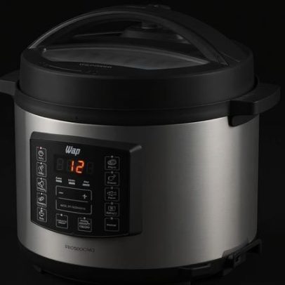 Panela de pressão elétrica promete ganho de tempo e sabor