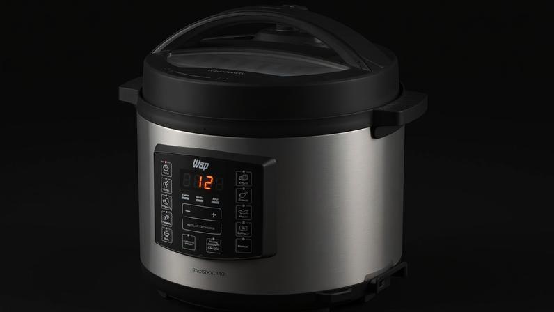Panela de pressão elétrica promete ganho de tempo e sabor