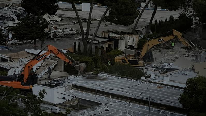 The demolition marks Israel’s latest step against Unrwa, which provides aid to millions of Palestinian refugees.