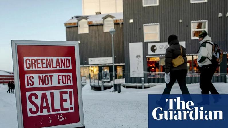 Locals in Nuuk, Greenland are relying on European support.