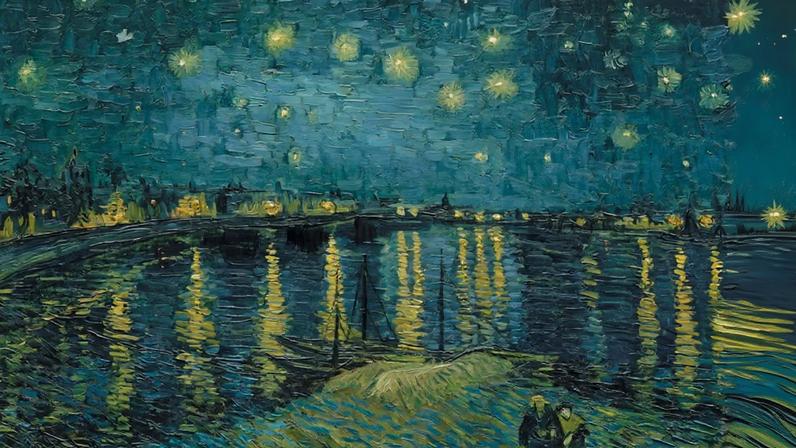 Van Gogh’s Starry Night over the Rhône (September 1888) Musée d’Orsay, Paris