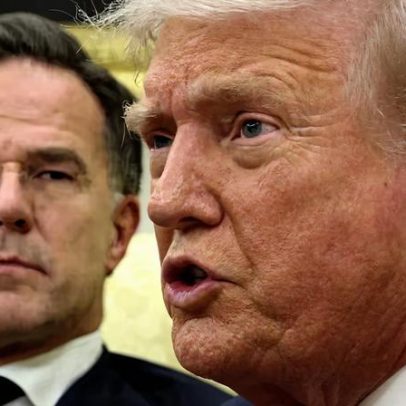 Trump diz ter falado por telefone com Rutte sobre Groenlândia