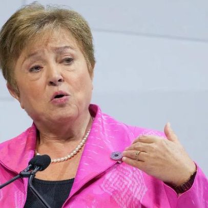 Chefe do FMI Georgieva chega a Kyiv para primeira visita desde 2023