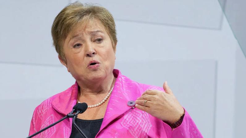 Chefe do FMI Georgieva chega a Kyiv para primeira visita desde 2023
