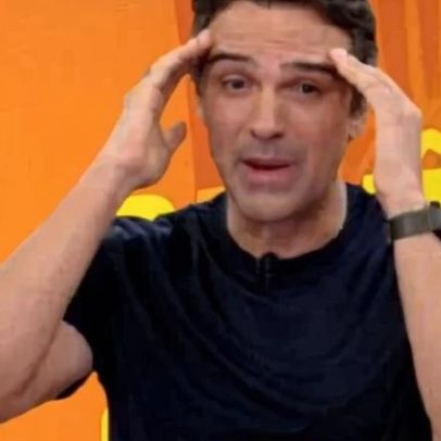 Entrada atrapalhada de participante no BBB 26 vira meme e risos de Tadeu Schmidt