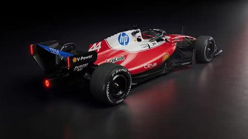 SF-26, carro de 2026 da Ferrari na F1 — Foto: Divulgação