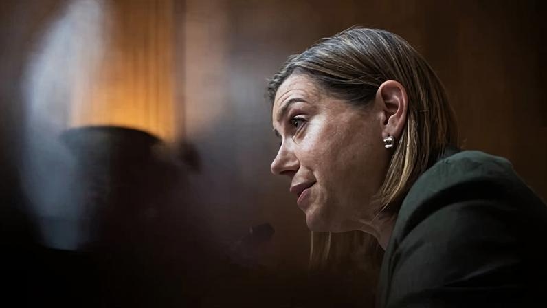 Elissa Slotkin at a hearing on Capitol Hill last year.