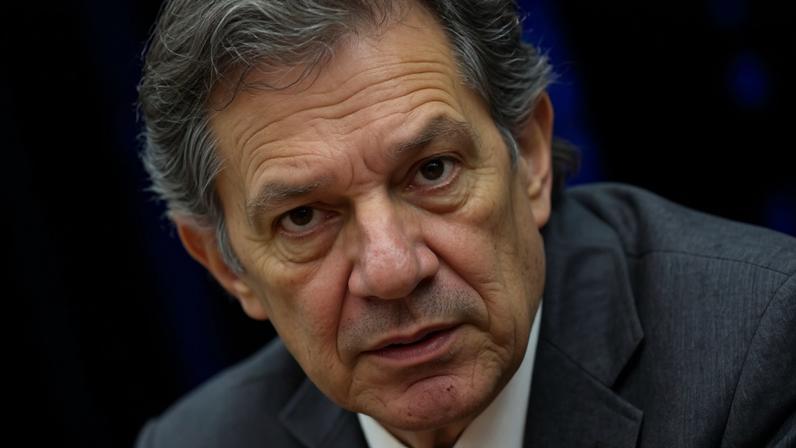 Ministro da Fazenda, Fernando Haddad, defende tributação maior das bets no Brasil. — Foto: Reuters via BBC