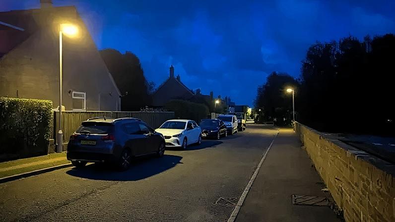 Dorset Council said LED streetlights saved money and energy