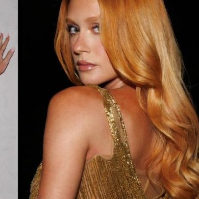 Marina Ruy Barbosa brilha com corset, plumas e dourado no Pré-Folia 2025