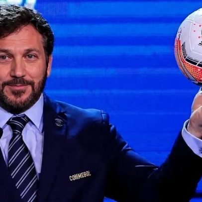Presidente da Conmebol completa 10 anos de gestão e relembra trajetória