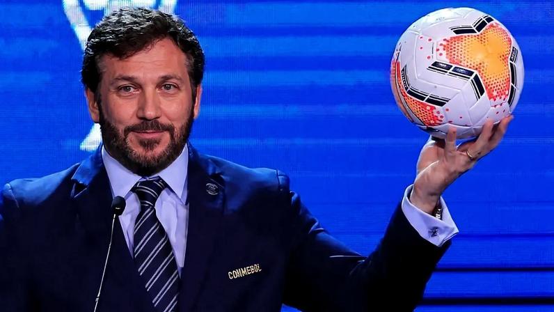 Alejandro Domínguez, o presidente da Conmebol (Foto: Conmebol/Divulgação)