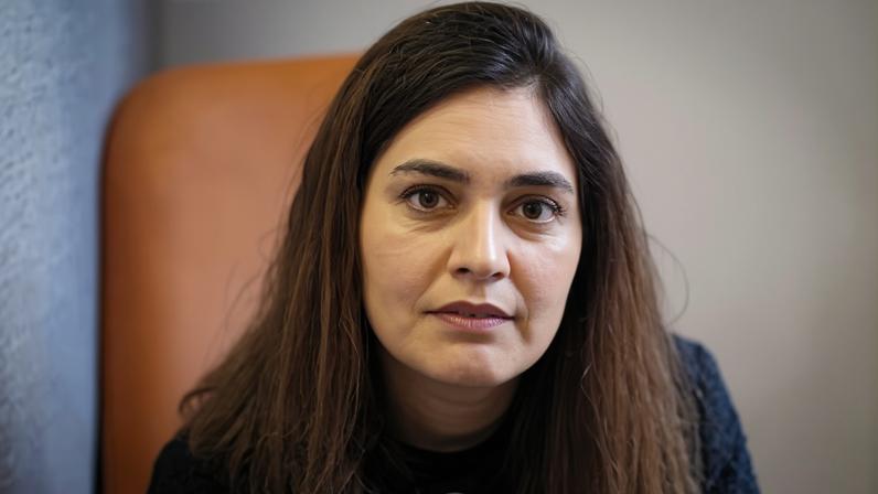 Maryam Eslamdoust suggested a male leader would not have been treated the same way.
