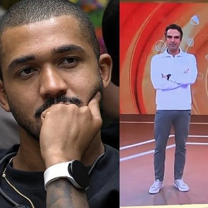 Tadeu Schmidt confronta Matheus após acusações de racismo e homofobia no BBB26