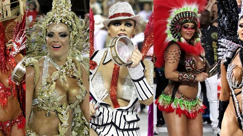Viviane Araújo antes e depois: 30 fotos mostram transformação da Rainha de Bateria do Salgueiro em 18 anos