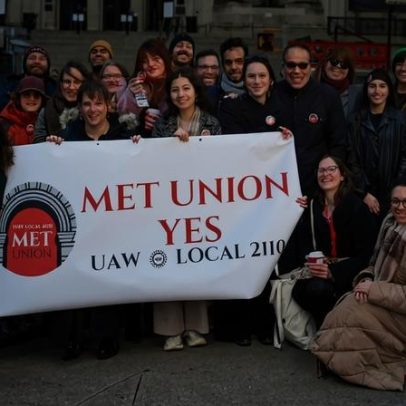 Funcionários do Metropolitan Museum votam para formar sindicato