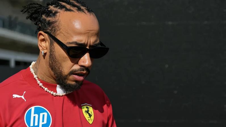 O piloto Lewis Hamilton, da Ferrari (Foto: Jim WATSON / AFP)