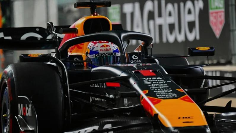 Max Verstappen na classificação do GP de Abu Dhabi (Foto: Andrej ISAKOVIC / AFP)