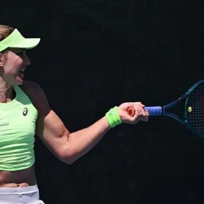 Bia Haddad sofre virada e cai na estreia do Australian Open