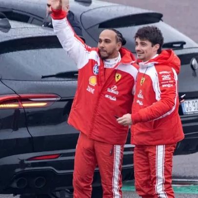 Hamilton faz estreia polêmica ao testar o SF-26 da Ferrari