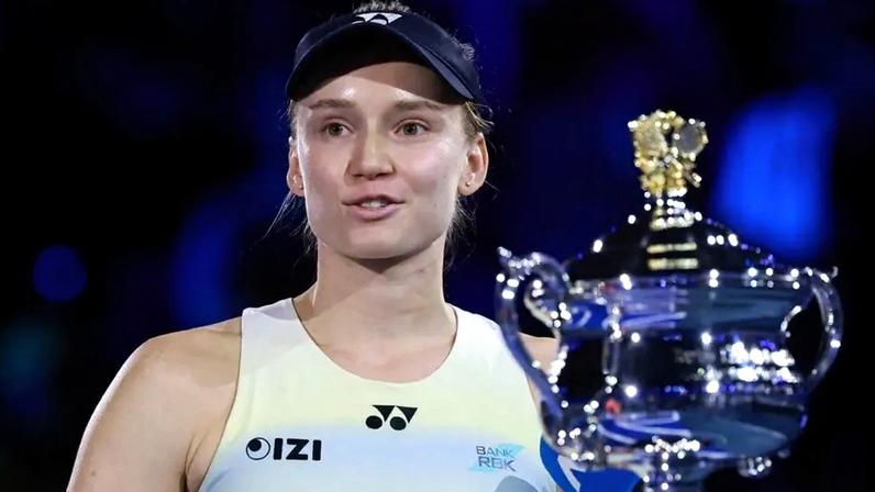 Rybakina é campeã do Australian Open pela primeira vez (Foto: DAVID GRAY / AFP)