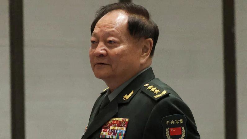 Chinese Central Military Commission (CMC) Vice Chairman Zhang Youxia arrives for a group photo session before the opening ceremony of the Western Pacific Naval Symposium in Qingdao, Shandong province, China April 22, 2024. REUTERS/Florence Lo/File Photo