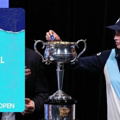 Ao vivo: sorteio das chaves do Australian Open