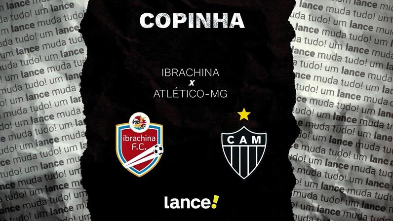 Ibrachina x Atlético (Foto: Arte Lance!)