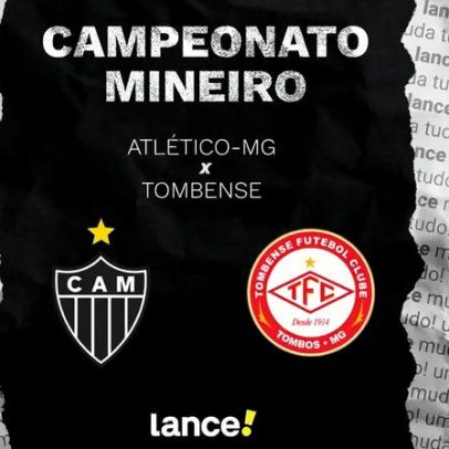 Atlético-MG x Tombense: horário, onde assistir e escalações no Mineiro