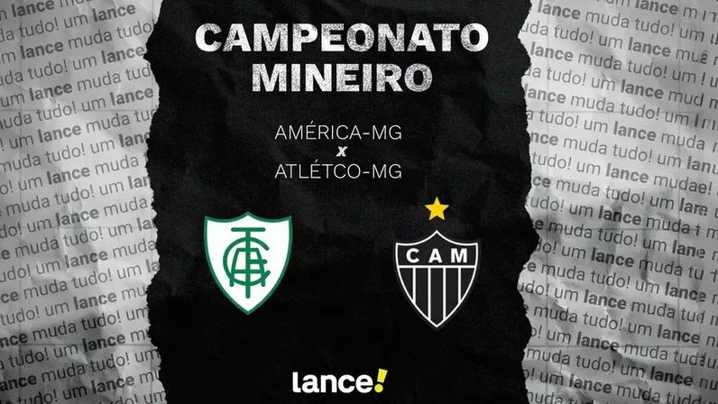 América x Atlético (Foto: Arte Lance!)