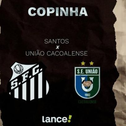 Santos x União Cacoalense: horário e provável escalação na Copinha