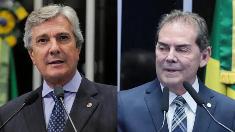 Moraes concedeu prisão domiciliar humanitária a Collor. Agora, o ex-presidente receberá a visita de Paulinho da Força, que relatou o PL da dosimetria na Câmara. (Foto: Moreira Mariz/Agência Senado; Bruno Spada/Câmara)