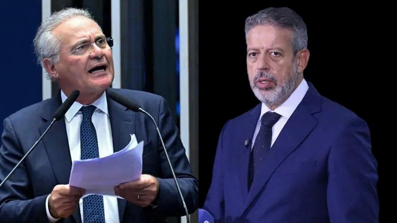 Renan Calheiros e Arthur Lira entram em embate envolvendo caso do Banco Master. (Foto: Waldemir Barreto/Agência Senado;Kayo Magalhães / Câmara dos Deputados)