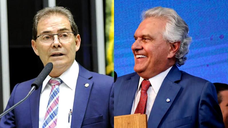 De acordo com Paulinho da Força, o convite para que Caiado estivesse no Solidariedade vem de abril de 2025, no evento de anúncio da pré-candidatura do governador goiano. (Foto: Billy Boss/Câmara dos Deputados; Marina Ramos/Câmara dos Deputados)