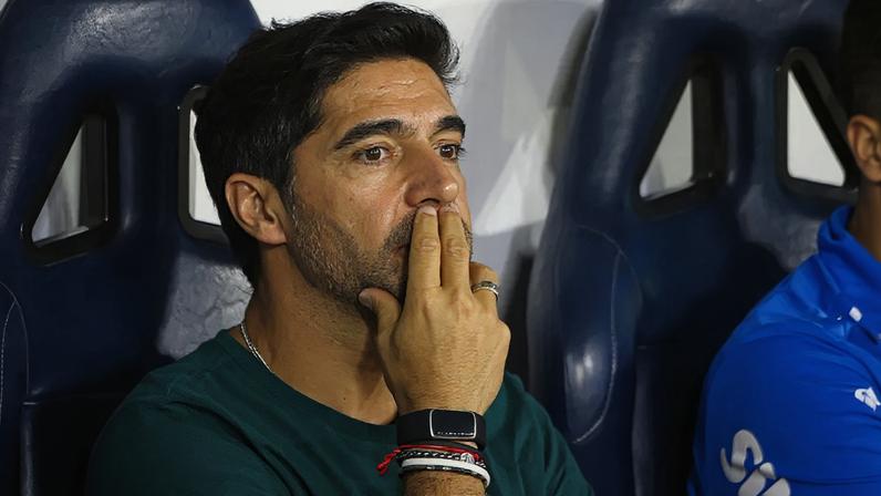 Abel Ferreira no comando do Palmeiras durante o Campeonato Paulista 2026 (Foto: Vinicius Nunes/Agência F8/Gazeta Press)