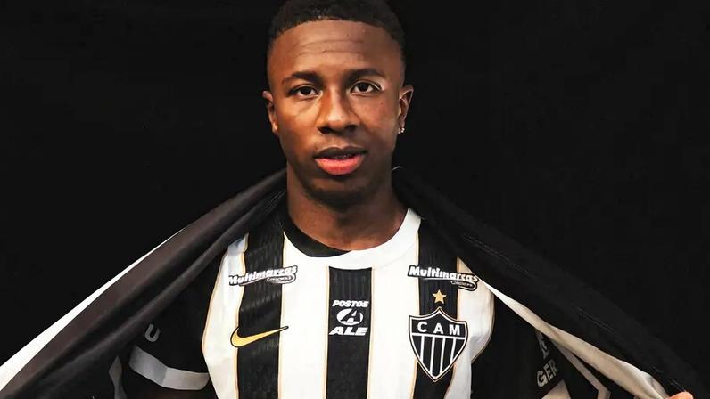 Alan Minda anunciado pelo Galo (Foto: Luís Amaral / Atlético)