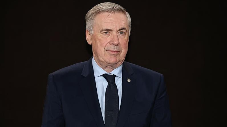 Ancelotti no sorteio da Copa do Mundo de 2026
