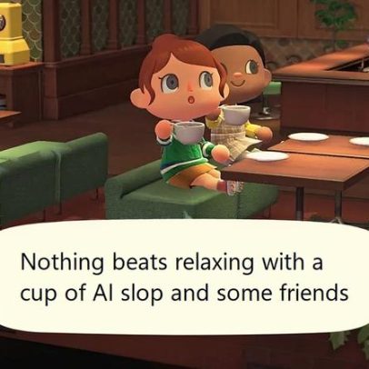 Fãs de Animal Crossing trocam conteúdo gerado por IA entre si