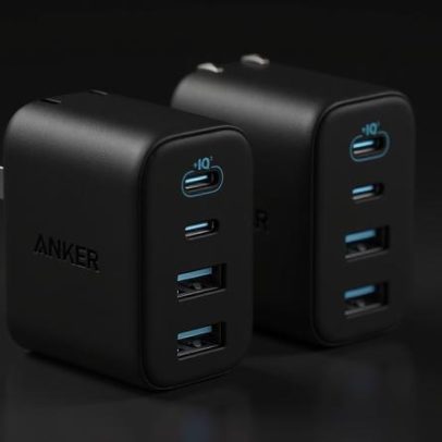 Carregador Anker 4 portas sai 3x mais barato que Belkin da Apple