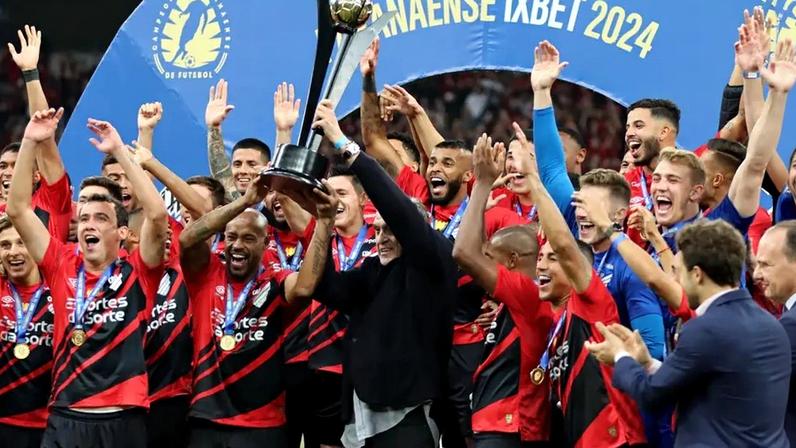 Athletico tem 28 títulos do Campeonato Paranaense. Foto: Edson De Souza/Thenews2/Gazeta Press